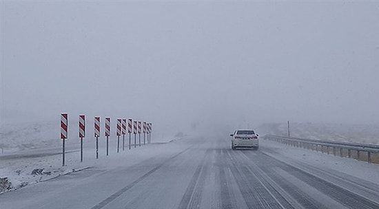 Meteoroloji'den Donlanma ve Buz Uyarısı