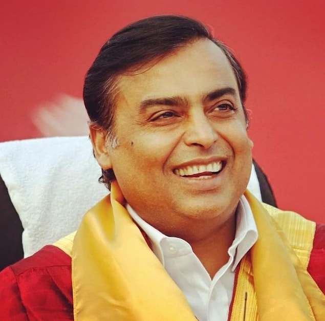 5. Mukesh Ambani'nin net serveti Belarus'un tüm gayri safi yurt içi hasılasından daha büyüktür.