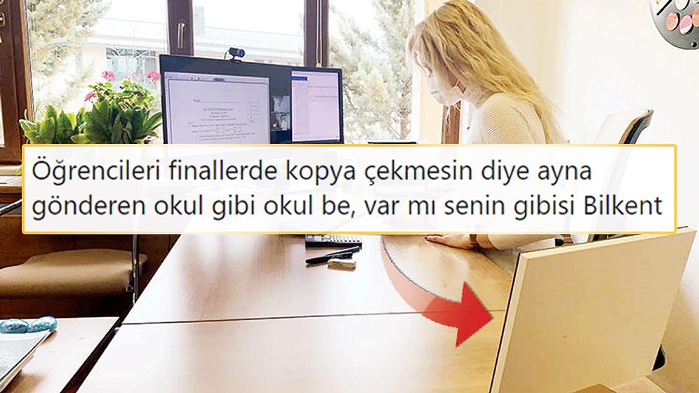 Bilkent Üniversitesi Kopya Önlemi Olarak 11 Bin Öğrenciye Ayna Yolluyor