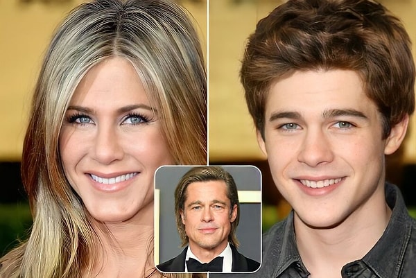 5. Дженнифер Энистон и Брэд Питт