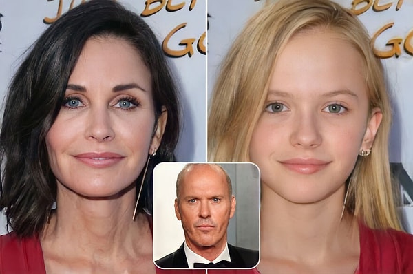 13. Кортни Кокс и Майкл Китон