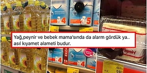 Peynirden Sonra Fahiş Zamlarla Birlikte Bazı Marketlerde Ayçiçek Yağına da Alarm Takılmaya Başladı!