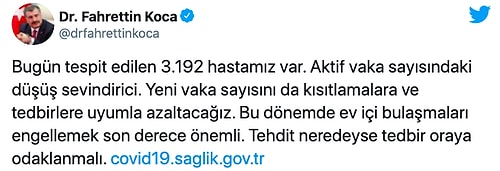 Koronavirüste 19 Bin 650 Yeni Vaka, 259 Can Kaybı Bildirildi