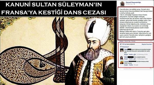 Belki tarih dersinde belki de internetin dehlizlerinde Kanuni Sultan Süleyman'a dair şu bilgiyle karşılaşmayan kimse yok. 👇