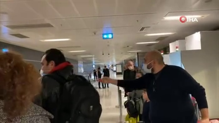 Sabiha Gökçen'de Gergin Anlar: İngiltere'den Gelen Yolcular Zorunlu Testin  250 TL Olmasına Tepki Gösterdi