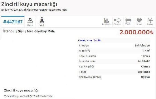 Karaborsa Oluştu: İstanbul'da 2 Milyon TL'ye Mezar Yeri