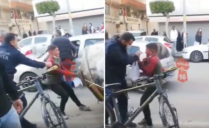 Kağıt Toplayarak Geçimlerini Kazanan Çocuklara Müdahale Eden Zabıtalar