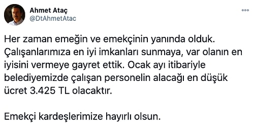 CHP'li Belediyeler Kendi Asgari Ücretlerini Açıklamaya Devam Ediyor: En Düşük Ücret 3100 Lira