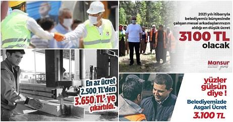 CHP'li Belediyeler Kendi Asgari Ücretlerini Açıklamaya Devam Ediyor: En Düşük Ücret 3100 Lira