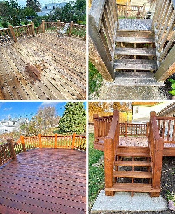 6. "Мы спасли нашу веранду от неминуемого разрушения".