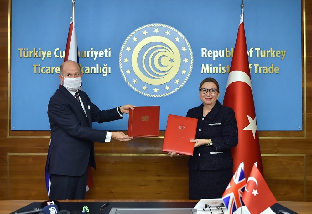Türkiye ile İngiltere Arasında Serbest Ticaret Anlaşması İmzalandı