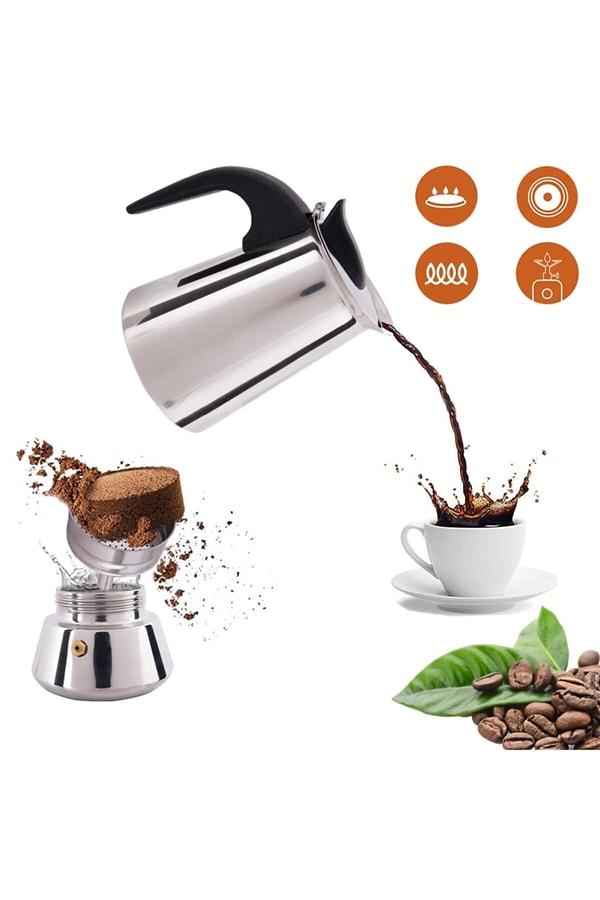 14. Güne kahvesiz başlayamayanlar bu espresso makinesini çok sevecek.