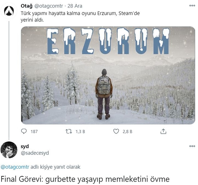 13. Final bölümüne kolay bir görev eklemişler.
