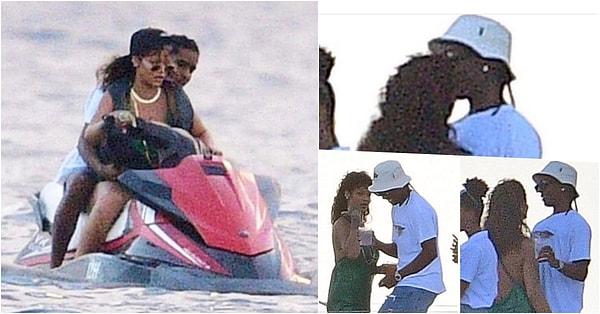 5. Rihanna ile sevgilisi ASAP Rocky, Barbados’ta tatildeler!