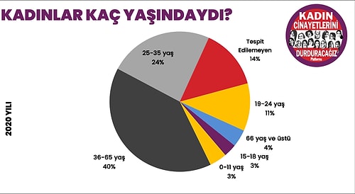 2020'de 300 Kadın Öldürüldü, 171 Kadın Şüpheli Şekilde Ölü Bulundu