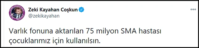 Sosyal Medyadan Çağrı: Varlık Fonu'na Aktarılan Milli Piyango İkramiyesi SMA Hastası Çocuklar İçin Kullanılsın