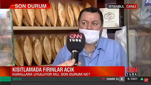 Fırıncının Sözünü Kesen CNN Türk Muhabirinden 'Özür' Açıklaması