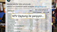 NTV'nin Maaş Tablosuna Öğretmen ve Hemşirelerden Tepki: 'İlla Bordromuzu mu Atalım?'