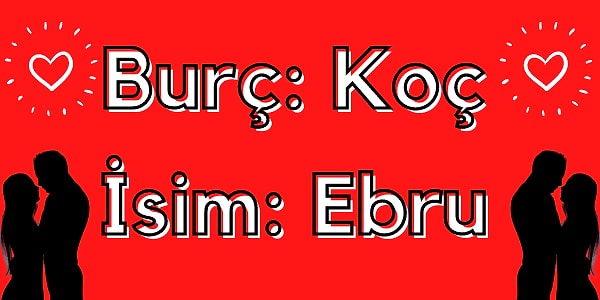 İşte kaderindeki kişinin burcu ve ismi;