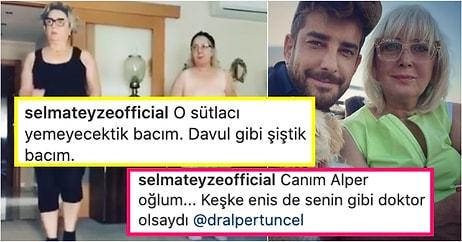 Enis Arıkan'ın Tatlı mı Tatlı Annesi Selma Teyze'nin Tam Bir Instagram Trolü Olduğunu Gösteren Paylaşımları