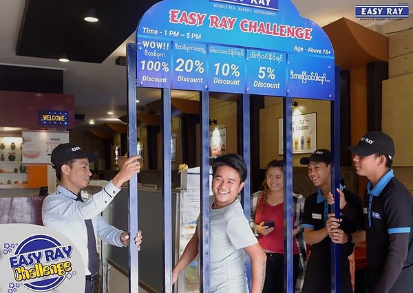 25. В Мьянме есть ресторан, который предлагает скидки в зависимости от вашей худобы.