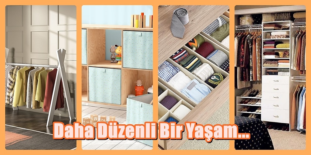 Odanızda ve Dolabınızda Yer Açmaya Yarayacak 21 Kıyafet Saklayıcı Çözüm Önerisi