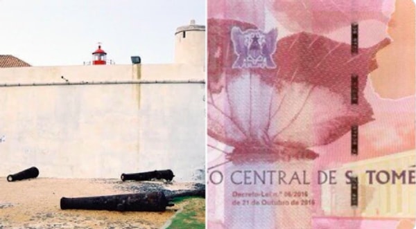 24. В островной стране Сан-Томе и Принсипи есть музей, расположенный внутри крепости. А еще их банкноты украшены изображениями бабочек.