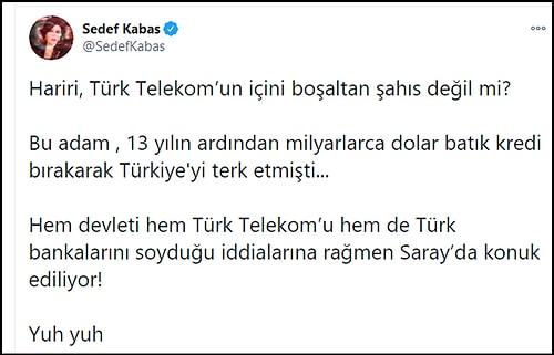 Türk Telekom Vurgunuyla Suçlanan Hariri'nin Erdoğan Tarafından Ağırlanması Tepki Çekti