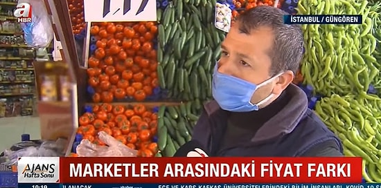 A Haber'in 'Marketlerin Vurgunu' Diyerek Pahalılık İçin Marketleri Suçladığı Haberi Tepki Çekti
