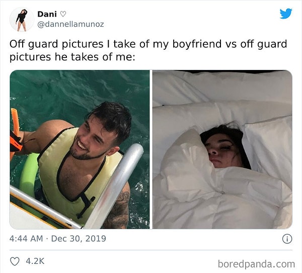 3. Мужчины просто обожают заставать врасплох.