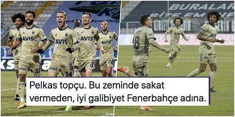 Kötü Zeminin Tepki Çektiği Maçta Fenerbahçe, Erzurumspor'u Rahat Geçerek Zirveye Ortak Oldu