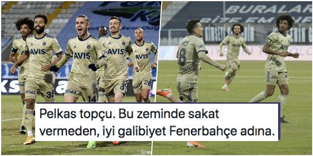 Kötü Zeminin Tepki Çektiği Maçta Fenerbahçe, Erzurumspor'u Rahat Geçerek Zirveye Ortak Oldu