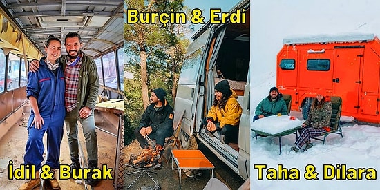 Aşık Oldukları İnsanlarla Birlikte Karavanlarını Sıcak Bir Yuvaya Dönüştüren Maceracı Gezgin Çiftler
