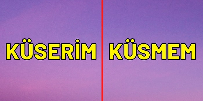 Küser misin Küsmez misin?