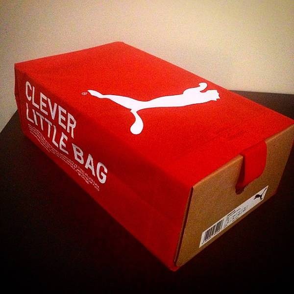 4. Удобные коробки от обуви Puma, которые вы сможете использовать в качестве контейнеров для хранения.