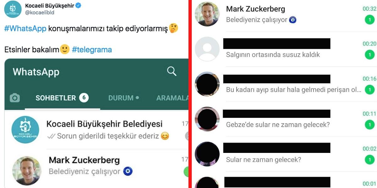 Twitter Dan Sahte Whatsapp Gorseli Paylasan Kocaeli Belediyesi Ne Chp Nin Verdigi Kapak Gibi Cevap