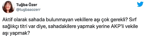 AKP ve MHP'li Vekillerin 'Sağlıkçı' Kontenjanından Aşılanması Tepkilerin Odağında