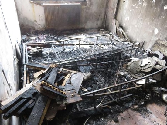 Eski Sevgilisini Bağlayıp Evi Ateşe Verdiği İddia Edilen Şüpheli Serbest