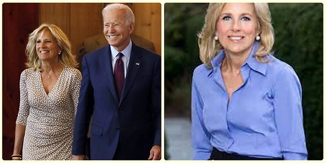 15. Günlük tarzıyla da çok şık olan Jill Biden oldukça zarif görünüyor.