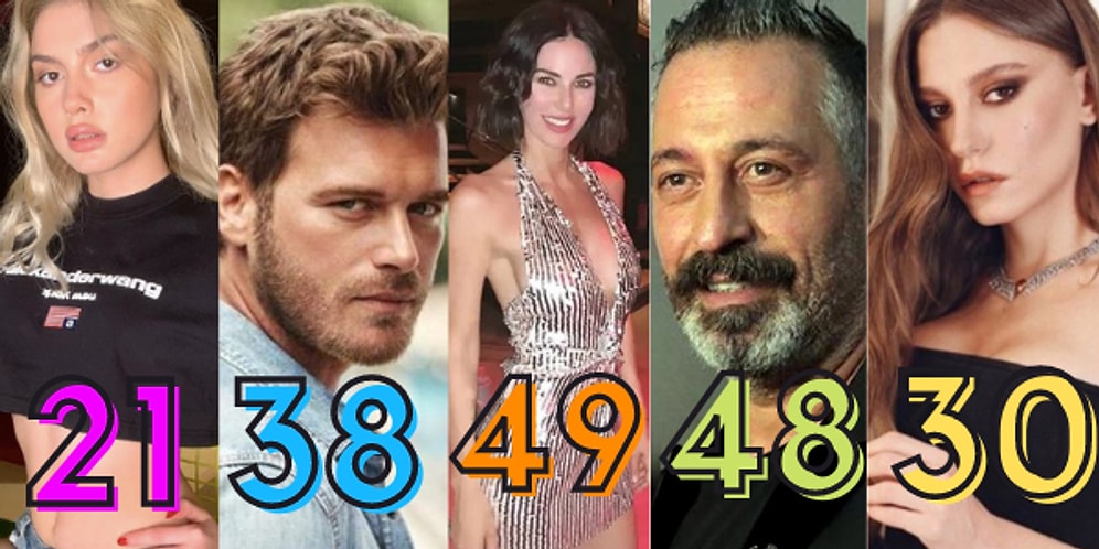 Seninle Aynı Yaşta Olan 3 Ünlüyü Açıklıyoruz!