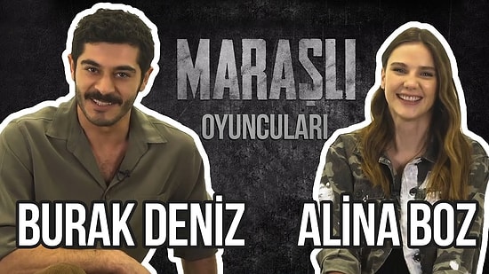 Alina Boz & Burak Deniz Sosyal Medyadan Gelen Soruları Yanıtlıyor! Maraşlı Oyuncuları!