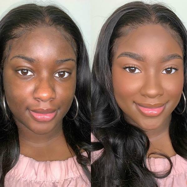 8. "Мягкий образ, обожаю то, как он смотрится на моем лице".