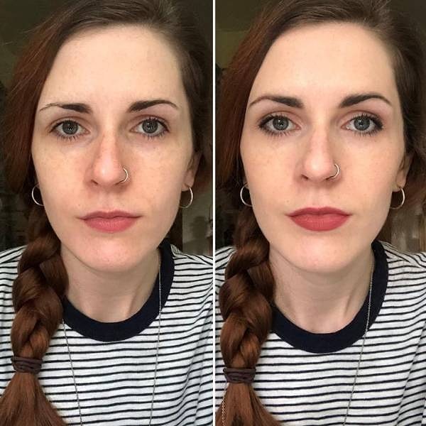 15. "Люблю тинт для лица за то, что он придает моему лицу нежное сияние и при этом не утяжеляет макияж".