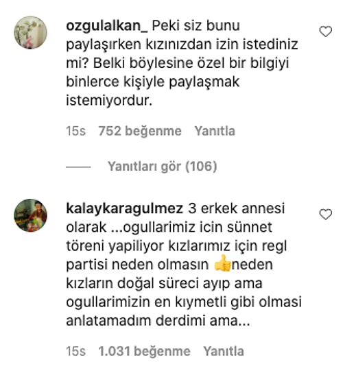 Ceyda Düvenci, Kızı Melisa'nın Regl Olduğunu Instagram'dan Duyurunca Büyük Tartışma Yarattı