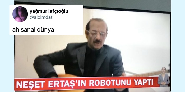 Saz Çalıp Türkü Söyleyebilen Neşet Ertaş Robotuna Yorumlarıyla Güldüren Mizahın Tezeneleri