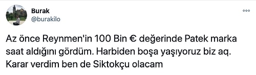 Aldığı Milyonluk Saatle Hava Atan Reynmen, Kendisini Eleştiren Takipçisine Çok Fena Ayar Verdi