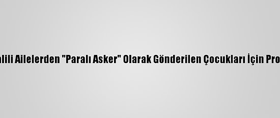Somalili Ailelerden "Paralı Asker" Olarak Gönderilen Çocukları İçin Protesto