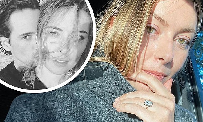 Мария Шарапова показала обручальное кольцо с бриллиантом пять карат и стоимостью 400 тысяч долларов