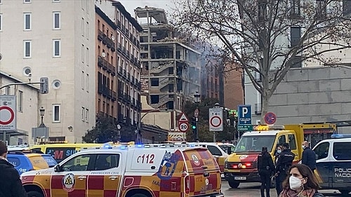 Madrid'de Bir Binada Şiddetli Patlama: En Az 2 Kişi Hayatını Kaybetti