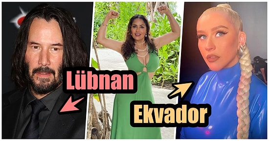 Severek Takip Ettiğimiz Ünlü İsimlerin Bambaşka Milletlerden Geldiğini Gösteren Geçmişleri